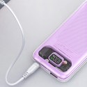 Acefast powerbank 10000mAh Sparkling Series szybkie ładowanie 30W fioletowy (M1)