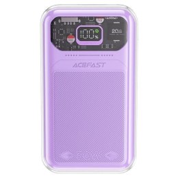 Acefast powerbank 20000mAh Sparkling Series szybkie ładowanie 30W fioletowy (M2)