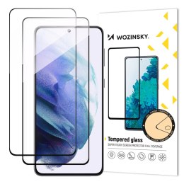 Wozinsky 2x Full Glue Tempered Glass szkło hartowane Samsung Galaxy S23+ 9H na cały ekran z czarną ramką