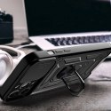 Hybrid Armor Camshield etui Huawei nova Y90 pancerny pokrowiec z osłoną na aparat czarne