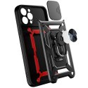 Hybrid Armor Camshield etui Motorola Moto G62 5G pancerny pokrowiec z osłoną na aparat czarne