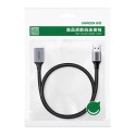 Ugreen kabel przedłużacz adapter USB (męski) - USB (żeński) 3.0 5Gb/s 0.5m szary (US115)