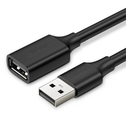 Ugreen kabel przedłużacz USB (męski) - USB (żeński) 2.0 480Mb/s 1.5m czarny (US103)