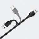 Ugreen kabel przedłużacz USB (męski) - USB (żeński) 2.0 480Mb/s 1.5m czarny (US103)