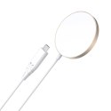 Choetech bezprzewodowa ładowarka magnetyczna 15W MagSafe do iPhone 12/13/14 złota (T518-F-GO)