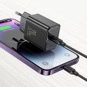 Ładowarka USB C 20W PD Joyroom JR-TCF06 z kablem USB C - Lightning - czarna