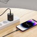 Ładowarka USB C 20W PD Joyroom JR-TCF06 z kablem USB C - Lightning - czarna