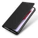 Dux Ducis Skin Pro etui do Xiaomi Redmi 11A / Poco C55 / Redmi 12C pokrowiec z klapką portfel na kartę podstawka czarne