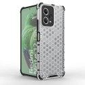 Honeycomb etui do Xiaomi Redmi Note 12 5G / Poco X5 5G pancerny hybrydowy pokrowiec czarne