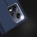 Dux Ducis Skin Pro etui do Xiaomi Redmi Note 12 Pro+ pokrowiec z klapką portfel na kartę podstawka niebieskie