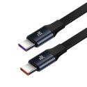 Ładowarka samochodowa 2w1 33W 2x USB C (męskie) Baseus Enjoyment - czarna