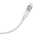 Baseus Explorer Series kabel przewód USB - Lightning 2,4A 2 m biały (CATS010102)