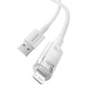 Baseus Explorer Series kabel przewód USB - Lightning 2,4A 2 m biały (CATS010102)