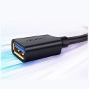 Ugreen kabel przewód przedłużacz przejściówka USB 3.0 (żeński) - USB 3.0 (męski) 1m czarny (10368)