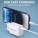 Ładowarka sieciowa Wozinsky WGWCCW 20W USB-C - biała