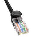 Kabel Ethernet Baseus High Speed Cat 5 RJ-45 1000Mb/s 5m okrągły - czarny