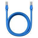 Kabel Ethernet Baseus High Speed Cat 6 RJ-45 1000Mb/s 2m okrągły - niebieski