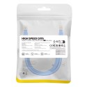 Kabel Ethernet Baseus High Speed Cat 6 RJ-45 1000Mb/s 2m okrągły - niebieski