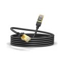 Kabel sieciowy Ugreen NW107 RJ45/Cat 7 STP 5m - czarny