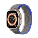 Sportowy pasek na rzepy do Apple Watch 9 / 8 / 7 / 6 / SE / 5 / 4 / 3 / 2 / 1 (38, 40, 41 mm) Dux Ducis Strap YJ Version - niebi