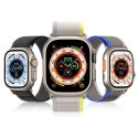 Sportowy pasek na rzepy do Apple Watch 9 / 8 / 7 / 6 / SE / 5 / 4 / 3 / 2 / 1 (38, 40, 41 mm) Dux Ducis Strap YJ Version - niebi