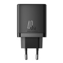 Szybka ładowarka Joyroom JR-TCF09 2x USB-C 40W - czarna