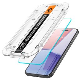 Szkło hartowane Spigen Glas.tR EZ Fit na iPhone 15 Plus - 2 szt.