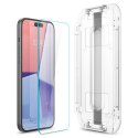 Szkło hartowane Spigen Glas.tR EZ Fit na iPhone 15 Plus - 2 szt.