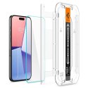 Szkło hartowane Spigen Glas.tR EZ Fit na iPhone 15 Pro