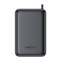 Powerbank Acefast M4 PD 67W 20000mAh z wbudowanym kablem - czarny