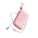 Powerbank Joyroom JR-L008 Plus Cutie Series 22.5W 20000mAh ze stojakiem + kabel USB-A - USB-C - różowy