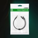 Kabel słuchawkowy Ugreen AV123 minijack 3.5 mm (męski) - 2x minijack 3.5mm (żeński) - czarny