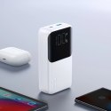 Mini powerbank Joyroom JR-PBC06 z wbudowanymi kablami USB-C / Lightning 30W 10000mAh - biały