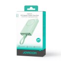 Powerbank Joyroom JR-PBM01 magnetyczny 10000mAh 20W z podstawką + kabel Lightning - USB-C - zielony