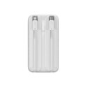 Powerbank Baseus Comet Series z wyświetlaczem 20000mAh 22.5W - biały + kabel USB-A / USB-C