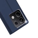 Etui Dux Ducis Skin Pro z klapką i miejscem na kartę na Xiaomi Redmi Note 13 5G - niebieskie