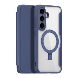 Etui Dux Ducis Skin X Pro z magnetycznym ringiem / podstawką do Samsung S24 - niebieskie