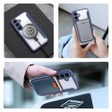 Etui Dux Ducis Skin X Pro z magnetycznym ringiem / podstawką do Samsung S24 - niebieskie