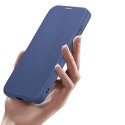 Etui Dux Ducis Skin X Pro z magnetycznym ringiem / podstawką do Samsung S24 - niebieskie