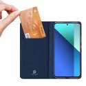 Etui z klapką Dux Ducis Skin Pro do Xiaomi Redmi Note 13 4G - niebieskie