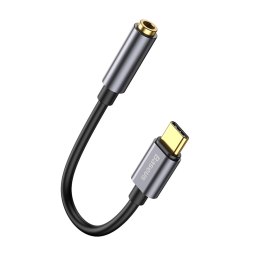 Adapter Baseus L54 do słuchawek USB-C / mini jack 3.5mm DAC 24 bit 48 KHz - szary