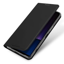 Etui Dux Ducis Skin Pro z klapką i miejscem na kartę na Sony Xperia 1VI - czarne