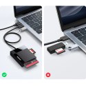 Ugreen czytnik kart pamięci USB 3.0 SD / micro SD / CF / MS czarny (30231)