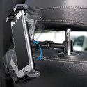 Baseus Backseat Car Mount uchwyt do tabletów smartfonów 4,7 - 12,9" na zagłówek czarny (SUHZ-01)