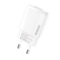 Dudao ładowarka sieciowa USB-A 7.5W + kabel USB-A - Lightning 1m biały (A1sEU)