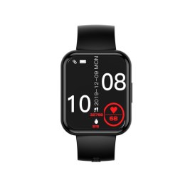 Smartwatch Choetech WT001 z funkcją odbierania połączeń IP67 - czarny