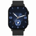 Smartwatch Gravity GT15-1 Czarny Pasek Silikonowy + Czarna Bransoleta