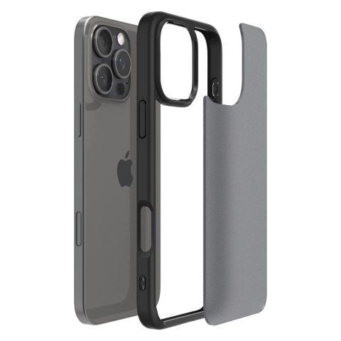 Etui Spigen Ultra Hybrid na iPhone 16 Pro Max - czarne