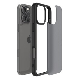 Etui Spigen Ultra Hybrid na iPhone 16 Pro - czarne