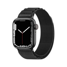 Pasek ze stalową sprzączką Alpine do Apple Watch 38/40/41 mm - czarny